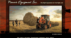 Desktop Screenshot of pioneerequipmentinc.com